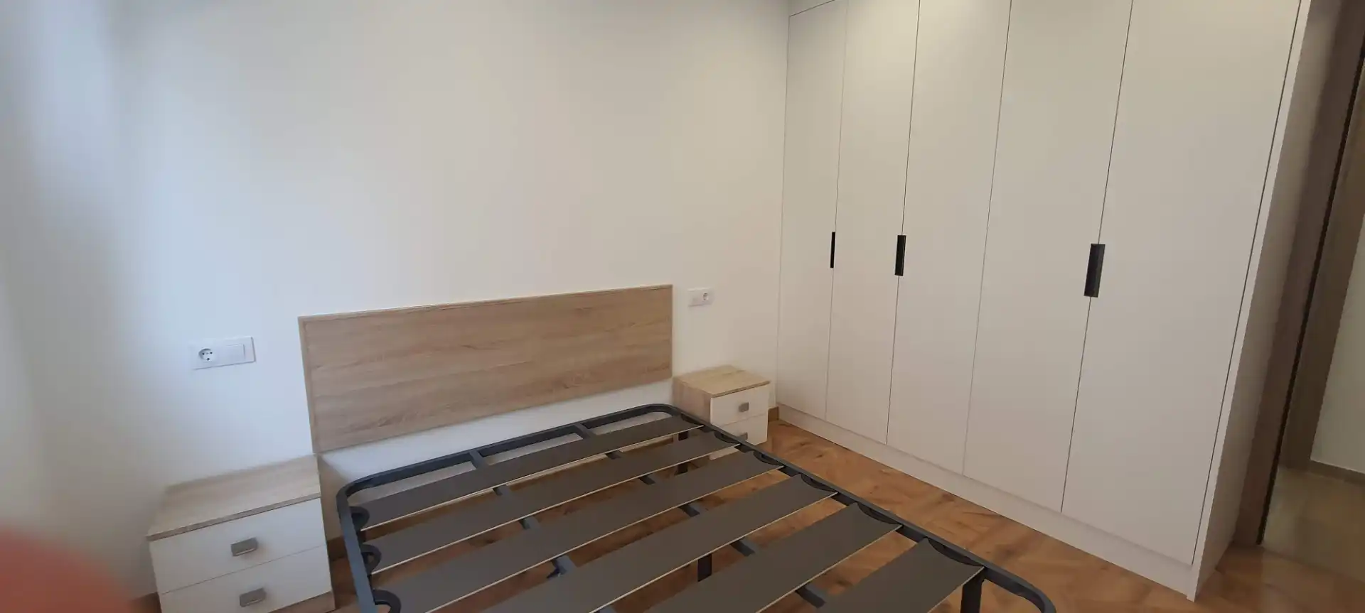 Bedroom of Flat for rent in Carballo  with Furnished, Oven and Washing machine