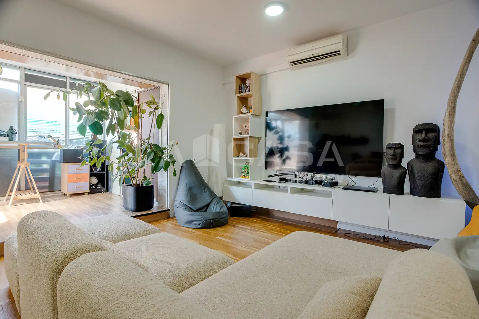 Wohnzimmer von Dachboden zum Verkauf in Artigues - Llefià