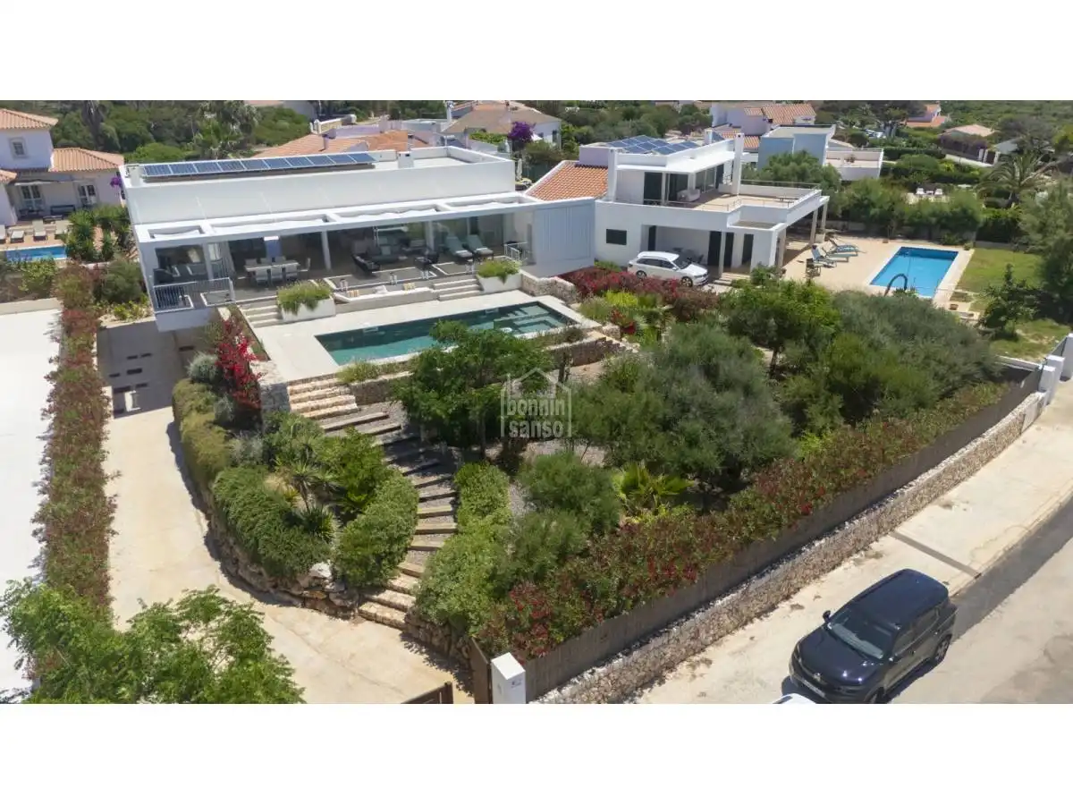 Vista exterior de Casa o chalet en venta en Maó - Mahón con Calefacción, Jardín privado y Terraza
