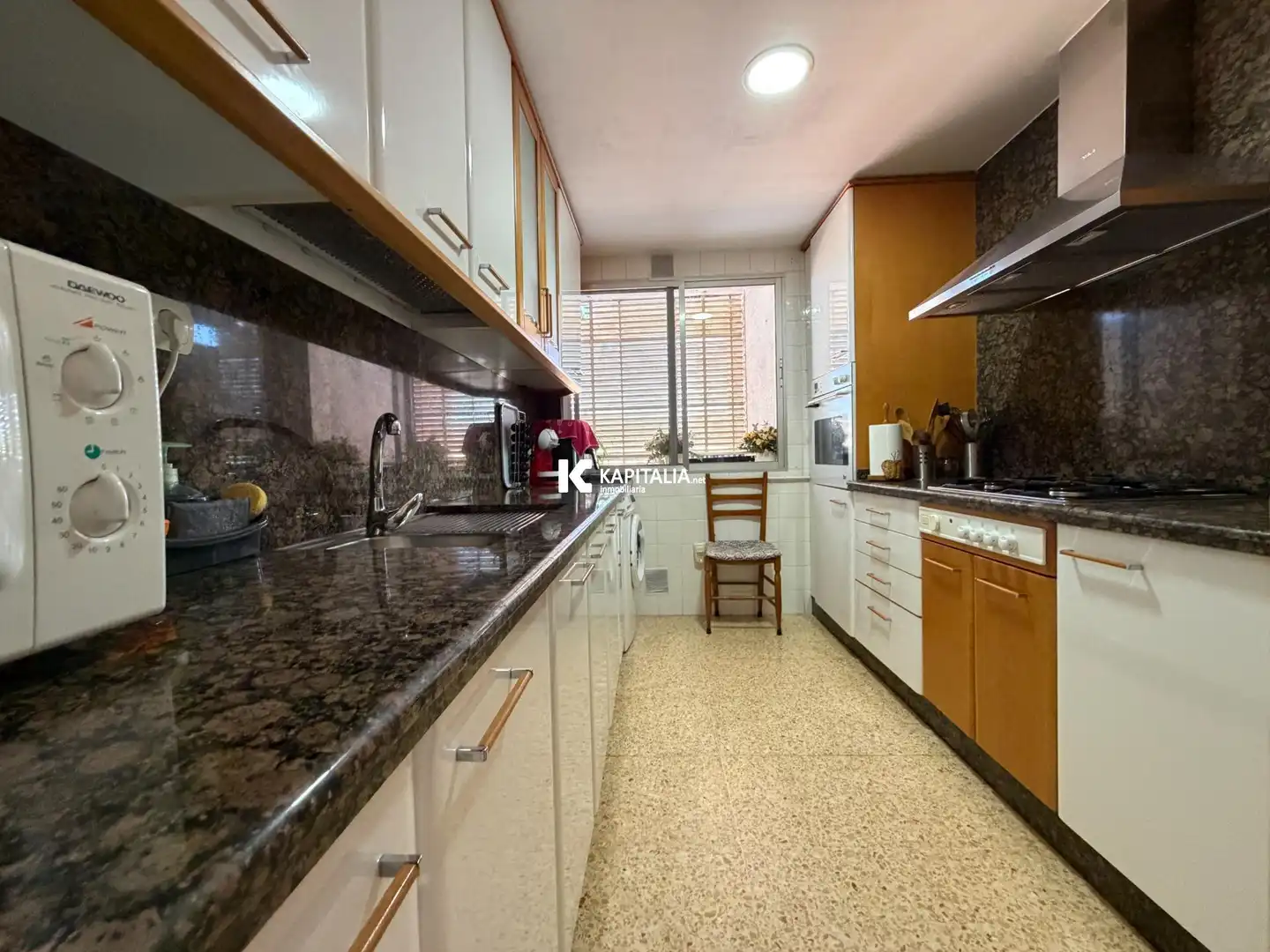 Kitchen of Flat for sale in Ontinyent  with Air Conditioner, Heating and Balcony