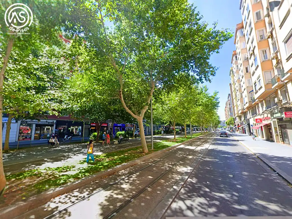 Vista exterior de Piso en venta en Zaragoza con Aire acondicionado, Calefacción y Amueblado