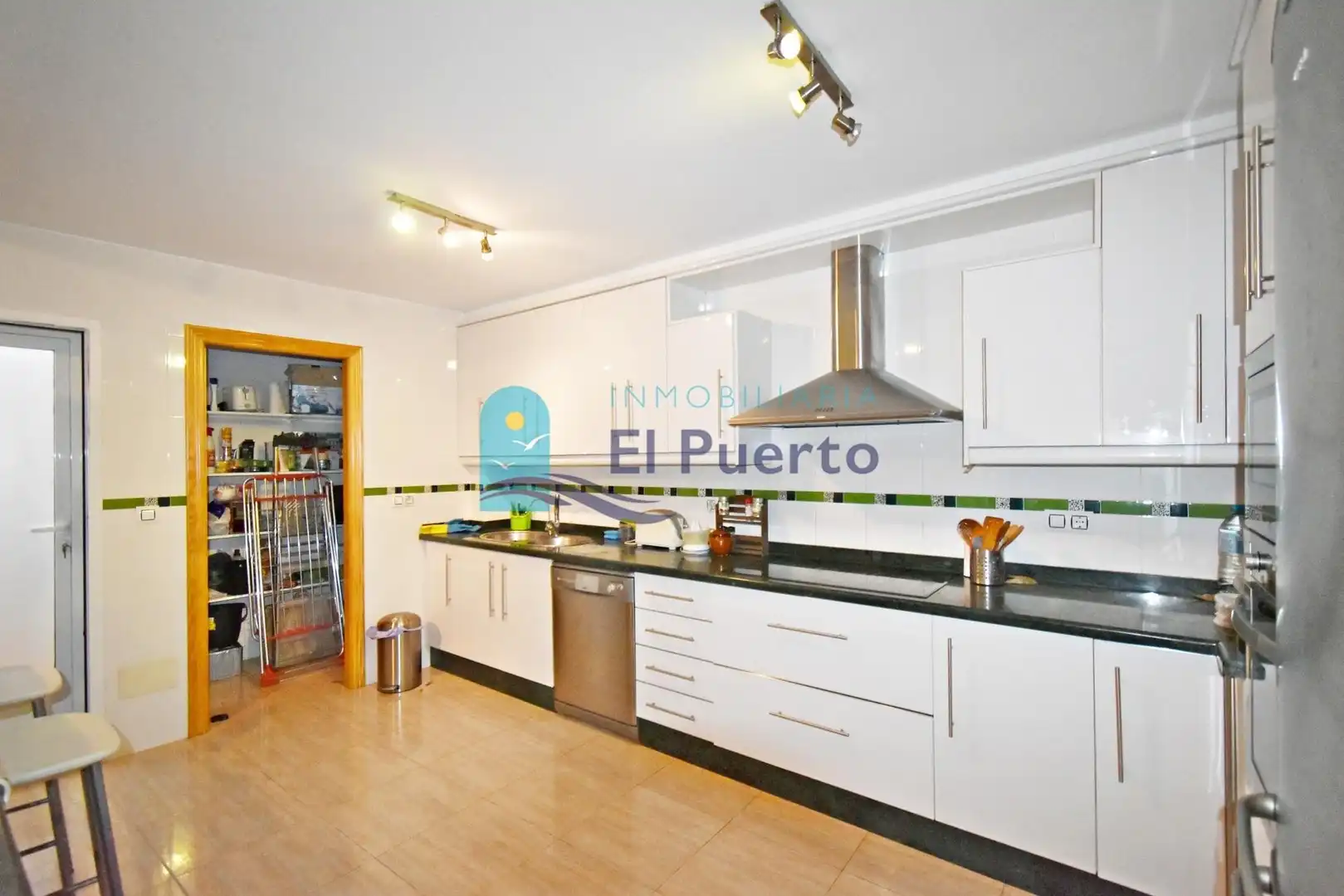 Cocina de Dúplex en venta en Mazarrón con Aire acondicionado, Calefacción y Amueblado