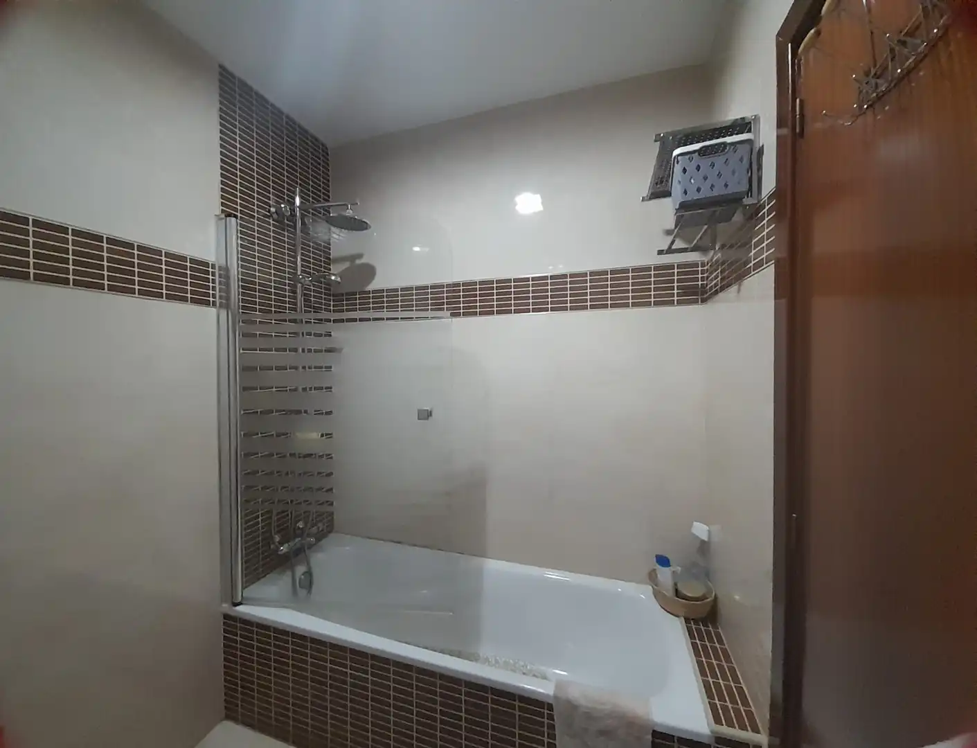 Bathroom of Flat for rent in Cáceres  with Air Conditioner, Heating and Furnished
