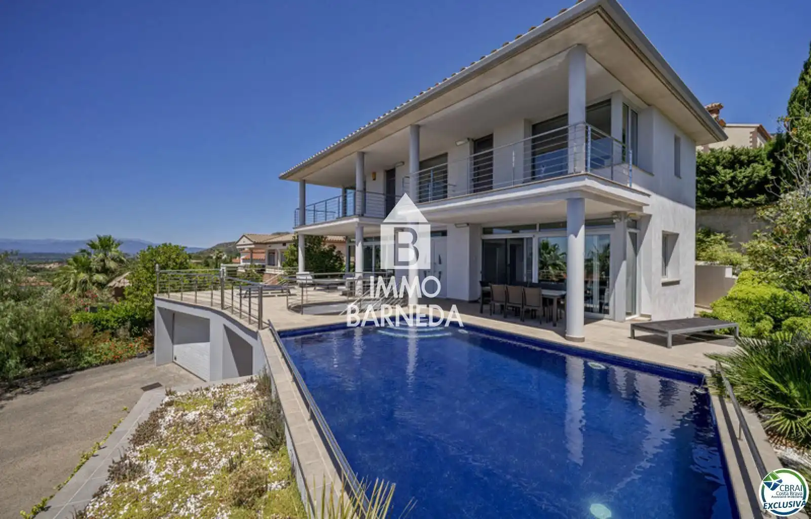 Vista exterior de Casa o chalet en venta en Palau-saverdera con Calefacción, Jardín privado y Terraza