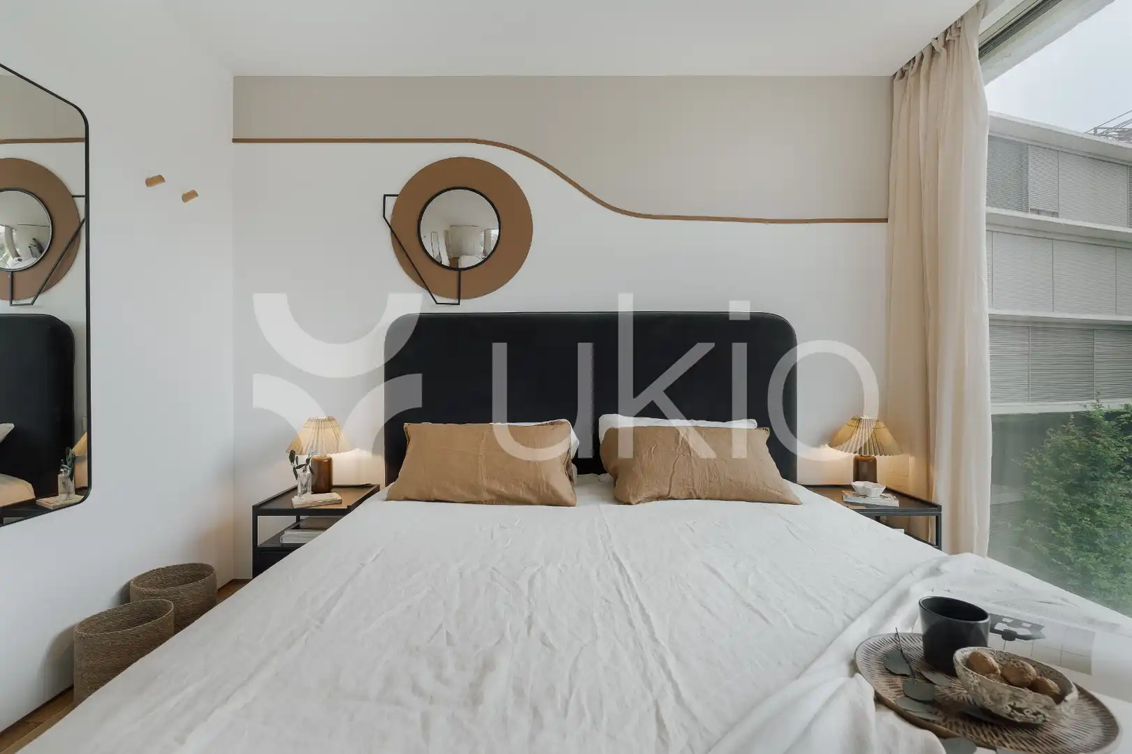 Bedroom of Apartments for rent in Madrid  with Heating, Swimming Pool and Furnished