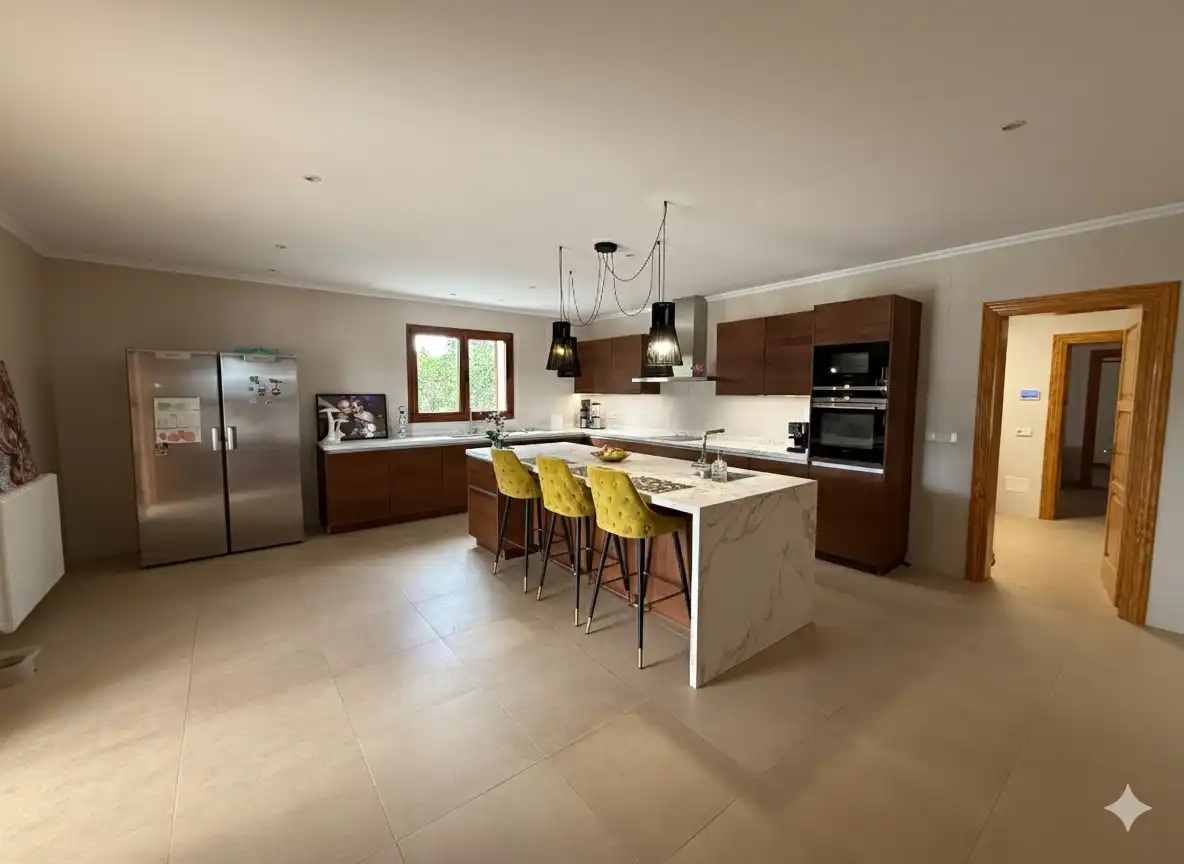 Kitchen of Houses for sale in Sant Joan de Labritja  with Air Conditioner, Heating and Terrace