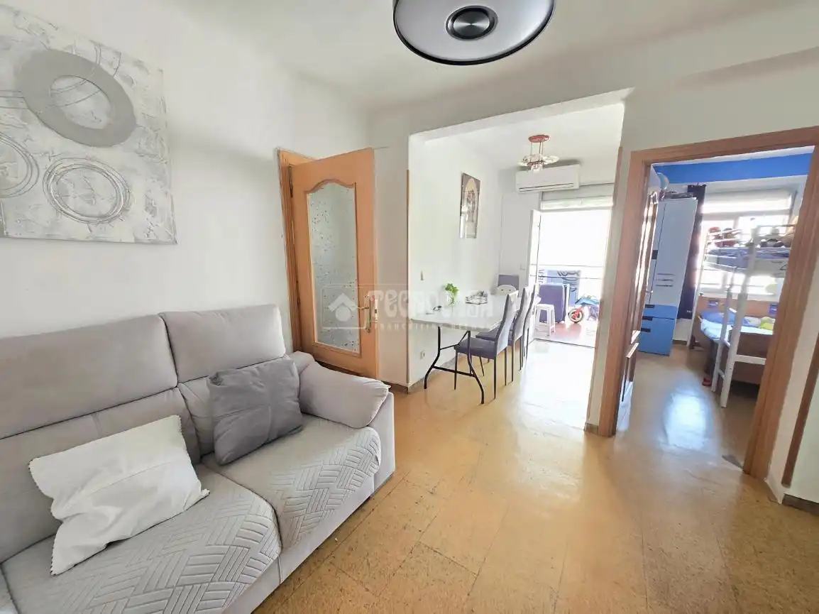 Sala de estar de Piso en venta en Madrid