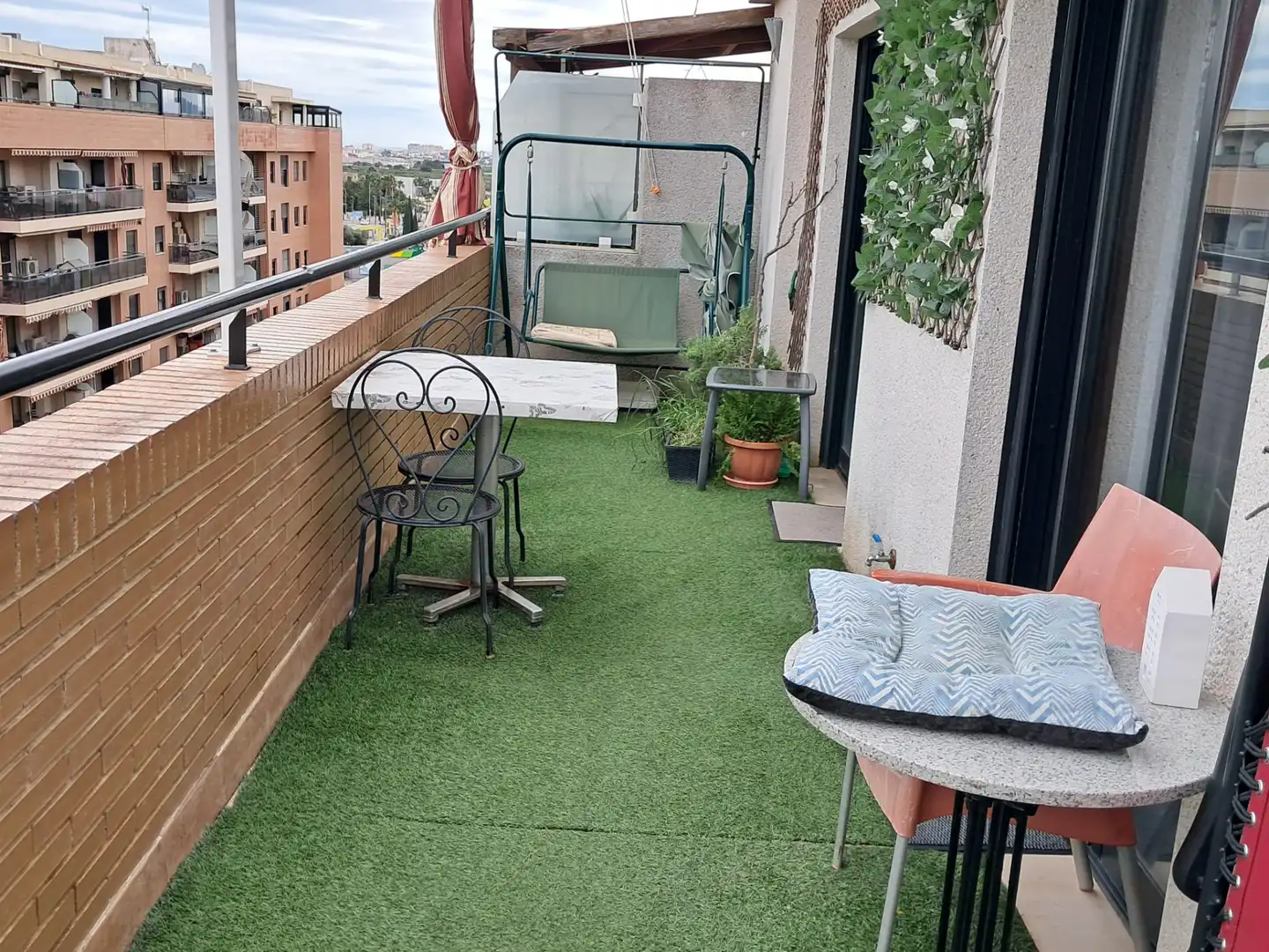 Terrace of Attic for sale in Gandia  with Air Conditioner, Parquet flooring and Terrace
