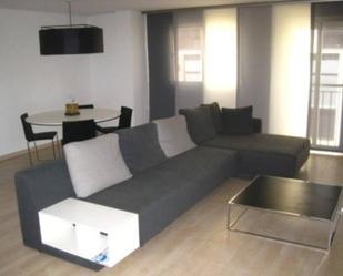 Living room of Flat to rent in  Valencia Capital  with Air Conditioner, Heating and Private garden