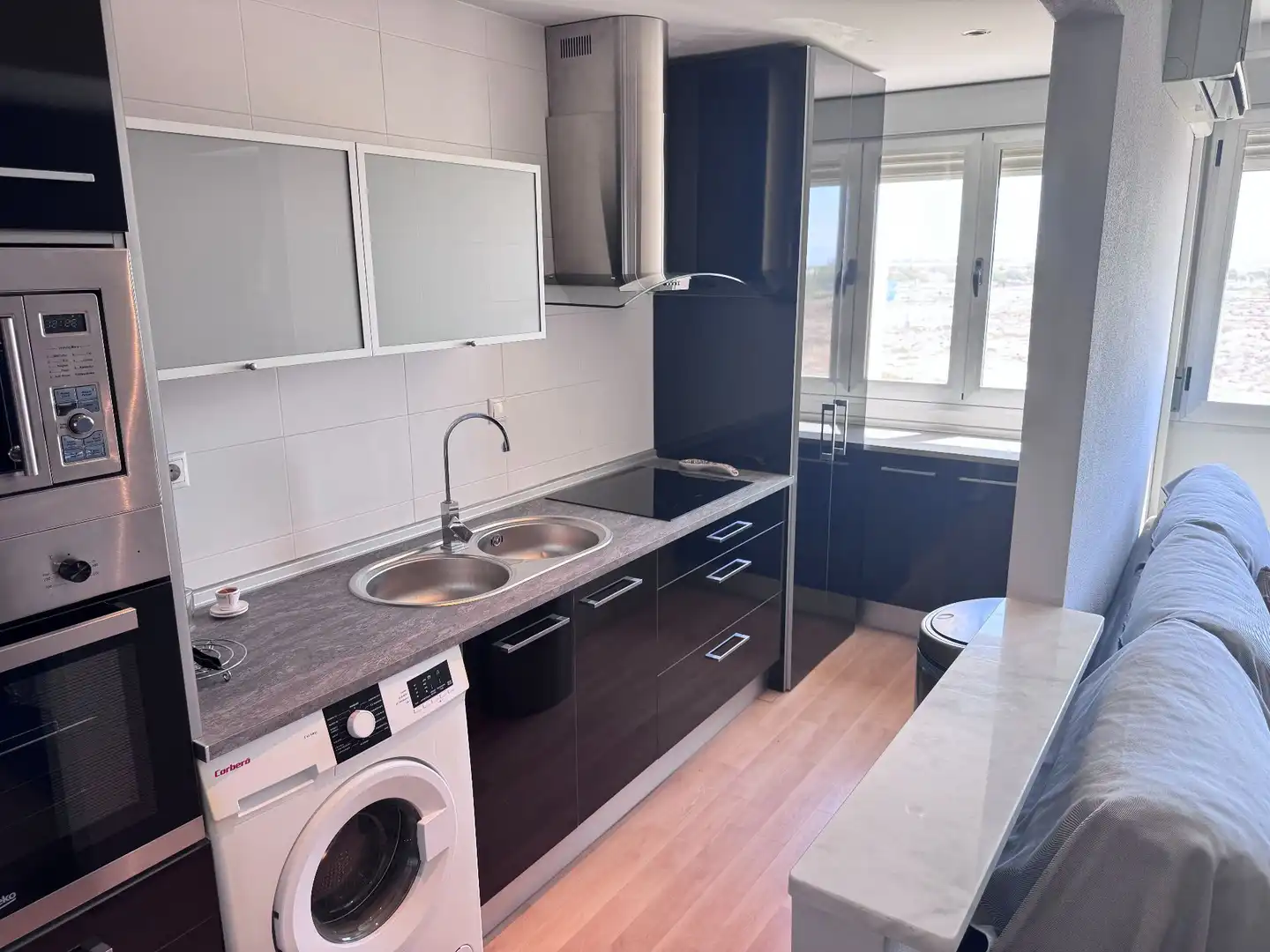 Kitchen of Apartments for sale in Almería  with Air Conditioner and Storage room