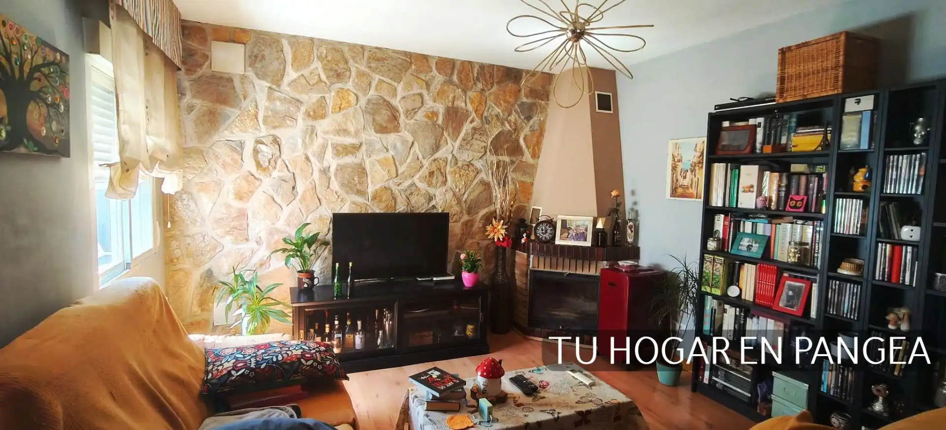 Sala de estar de Casa o chalet en venta en Casarrubios del Monte con Calefacción, Jardín privado y Terraza