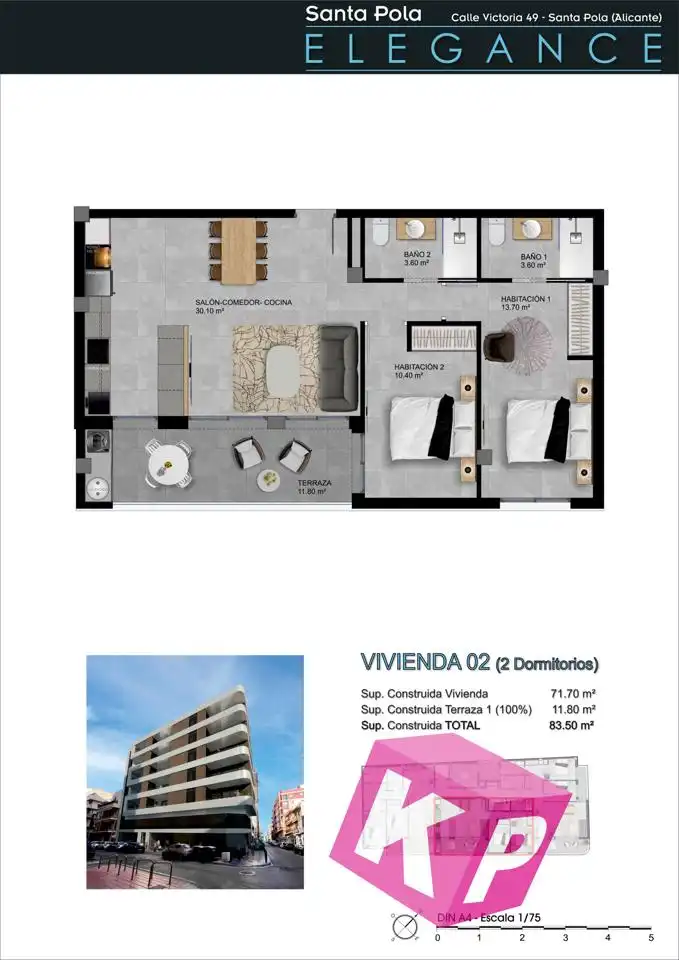 Appartamento con ascensore in vendita a De La Victoria, imagen 14