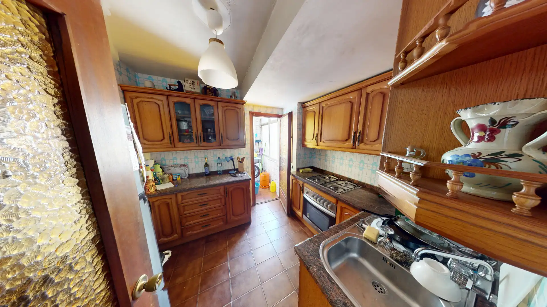 Küche von Wohnung zum Verkauf in Alicante / Alacant mit Möbliert und Balkon
