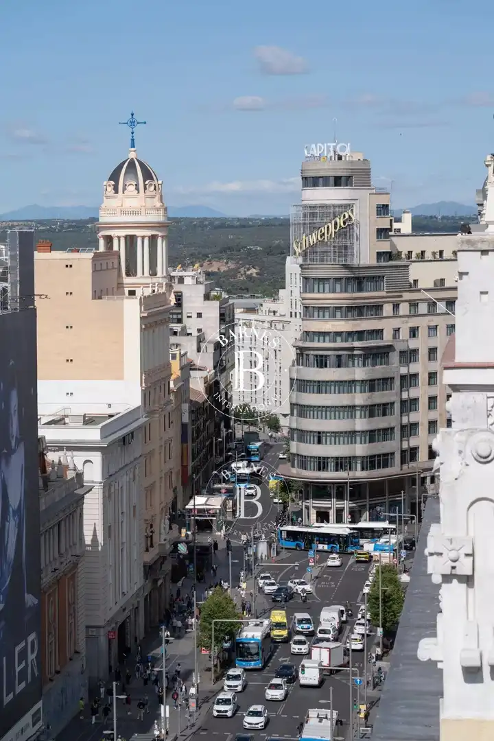 Vista exterior de Piso de alquiler en Madrid con Aire acondicionado, Calefacción y Amueblado