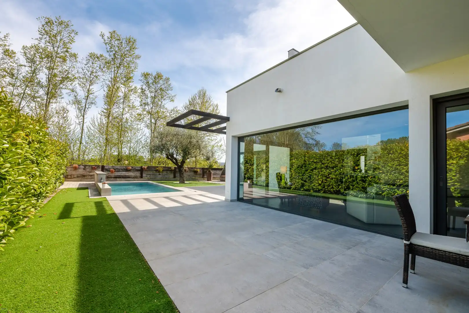 Terraza de Casa o chalet en venta en Cornellà del Terri