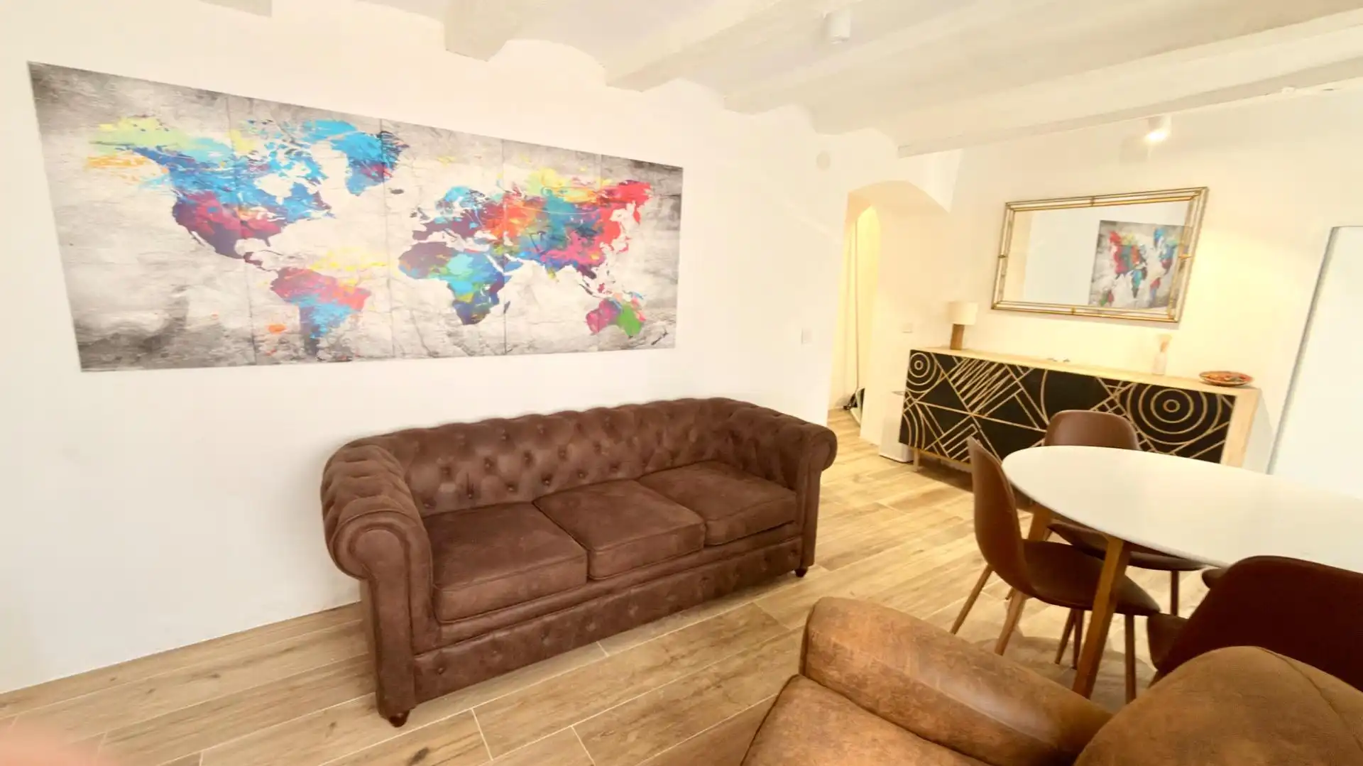 Sala d'estar de Casa o xalet en venda en Cunit amb Aire condicionat, Calefacció i Terrassa