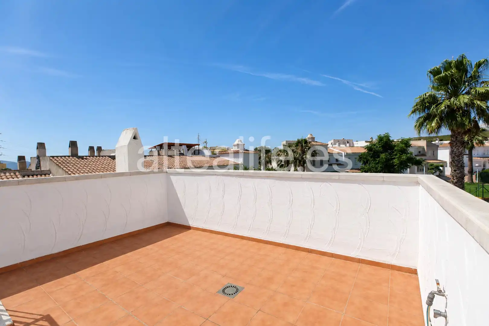 Terrassa de Casa adosada en venda en La Nucia amb Terrassa i Piscina comunitària