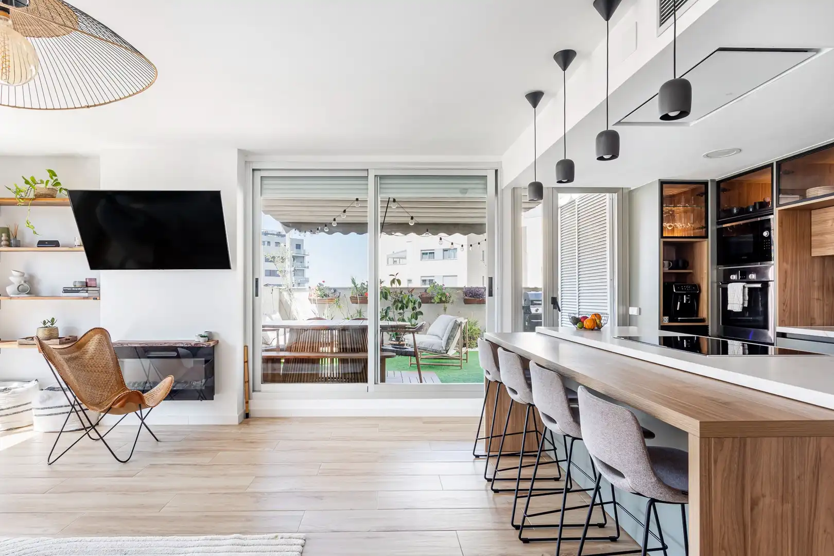 Terraza de Ático en venta en Valencia con Aire acondicionado, Calefacción y Jardín privado