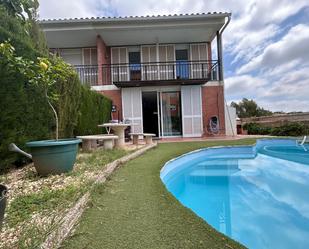 Swimming pool of Single-family semi-detached for sale in Piera  with Air Conditioner, Terrace and Swimming Pool