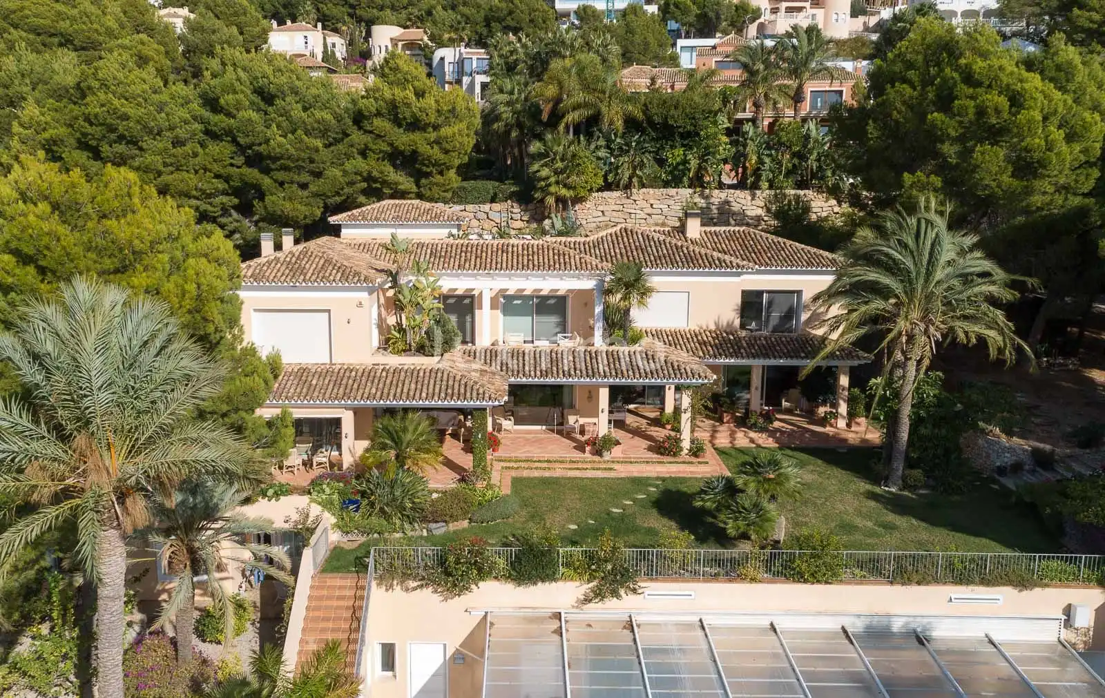 Jardín de Casa o chalet en venta en Altea con Aire acondicionado, Calefacción y Jardín privado