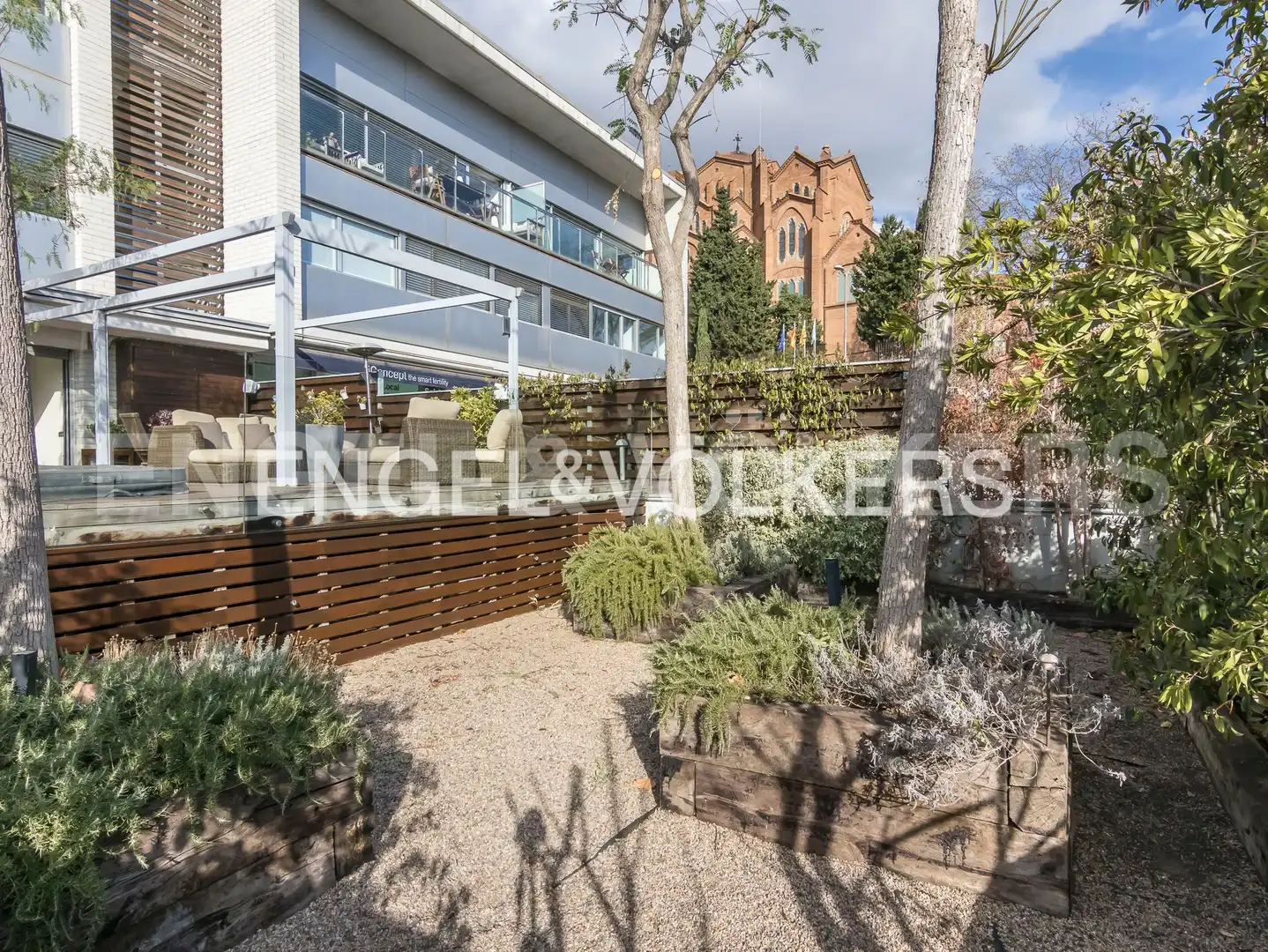 Terraza de Casa adosada en venta en Sarrià - Sant Gervasi