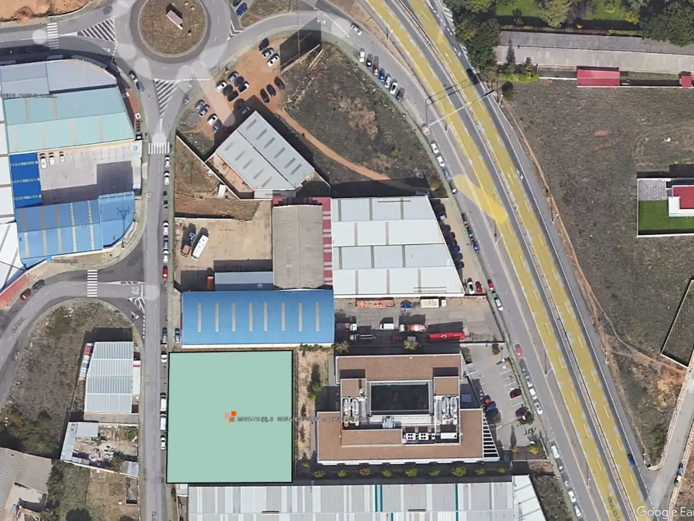 Außenansicht von Fabrik Grundstücke zum Verkauf in San Andrés del Rabanedo