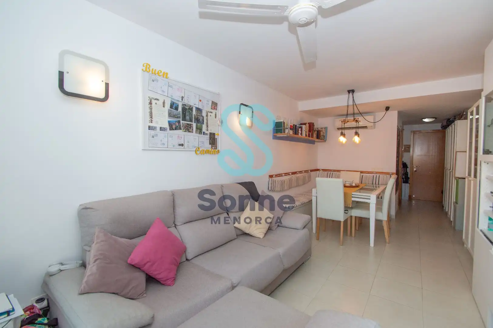 Living room of Flat for sale in Ferreries  with Air Conditioner