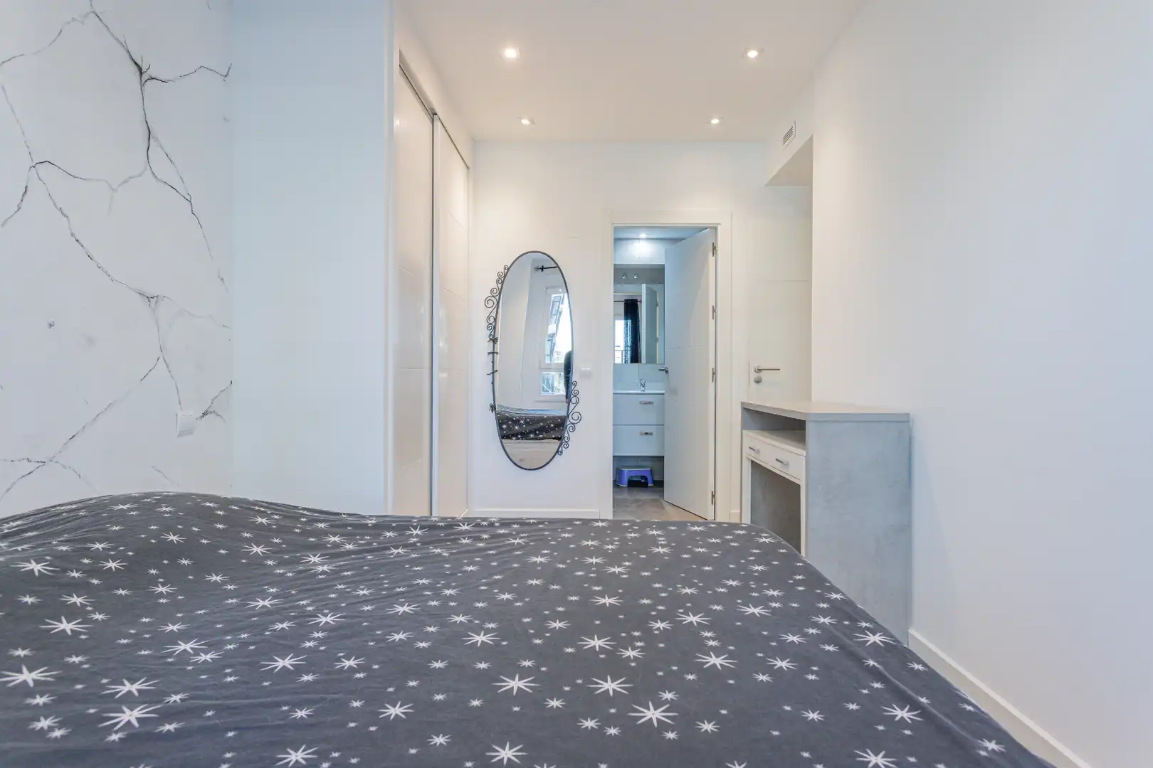 Schlafzimmer von Wohnung zum Verkauf in Madrid mit Heizung, Terrasse und Abstellraum