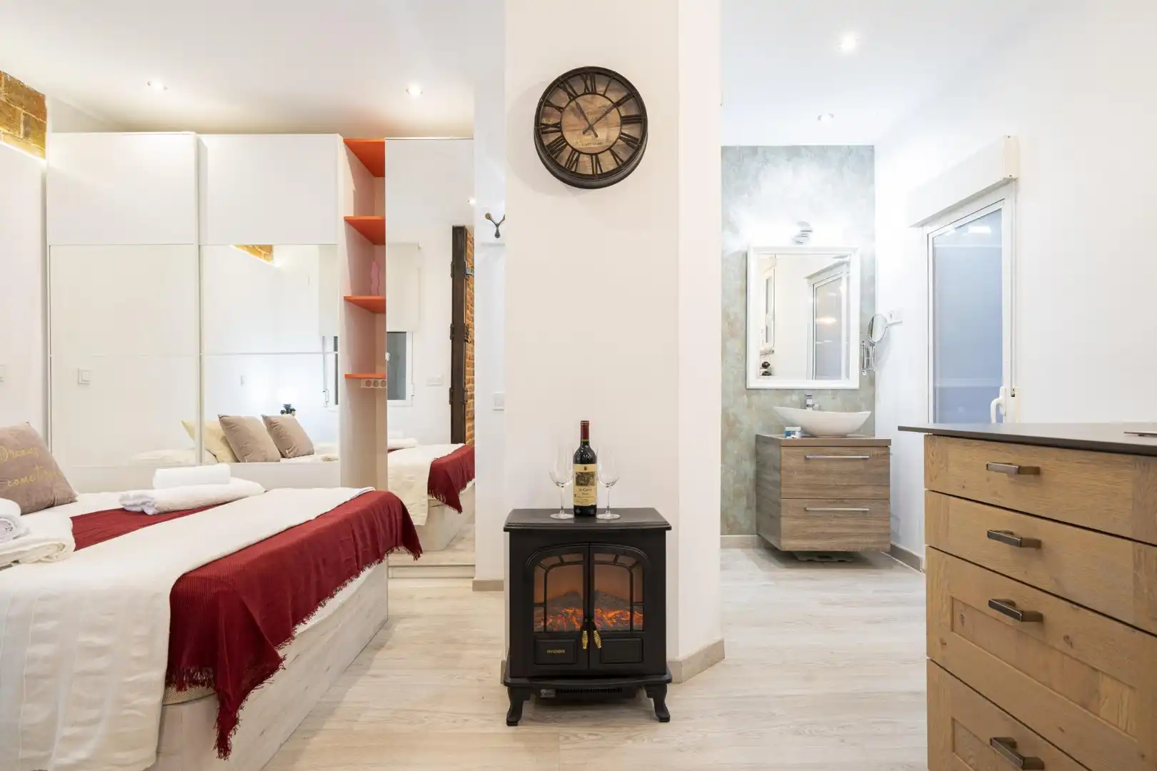 Schlafzimmer von Wohnung zur Miete in  Palma de Mallorca