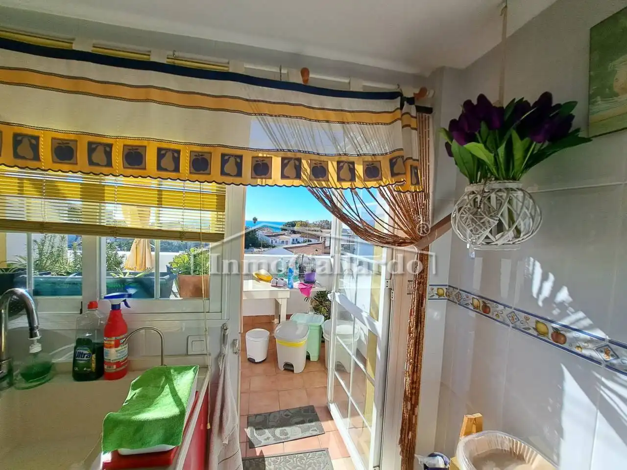 Cocina de Ático en venta en Rincón de la Victoria con Aire acondicionado, Terraza y Trastero