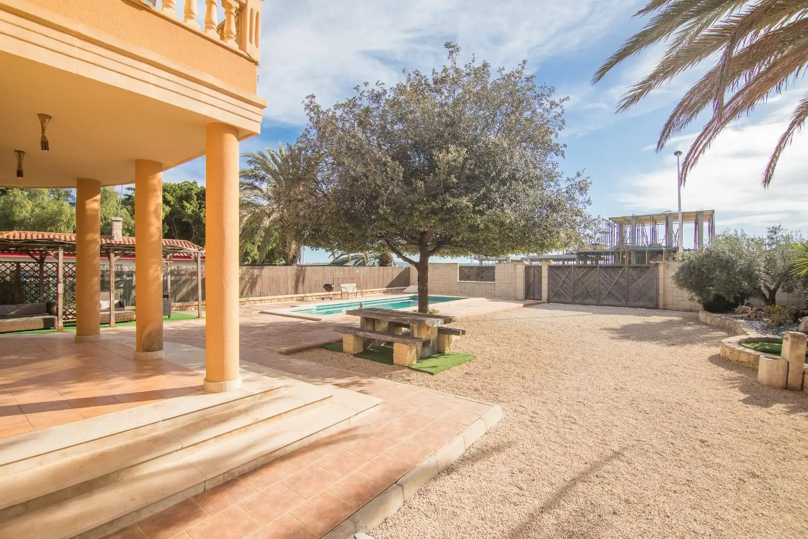 Garden of Houses for sale in Elche / Elx  with Air Conditioner, Heating and Private garden