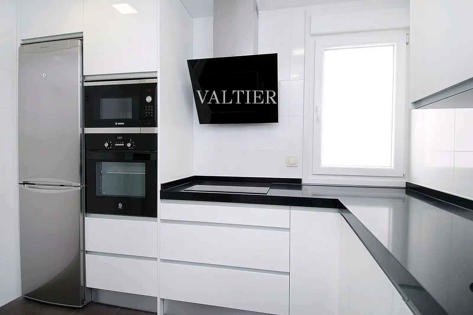 Kitchen of Attic for rent in Madrid  with Air Conditioner and Terrace