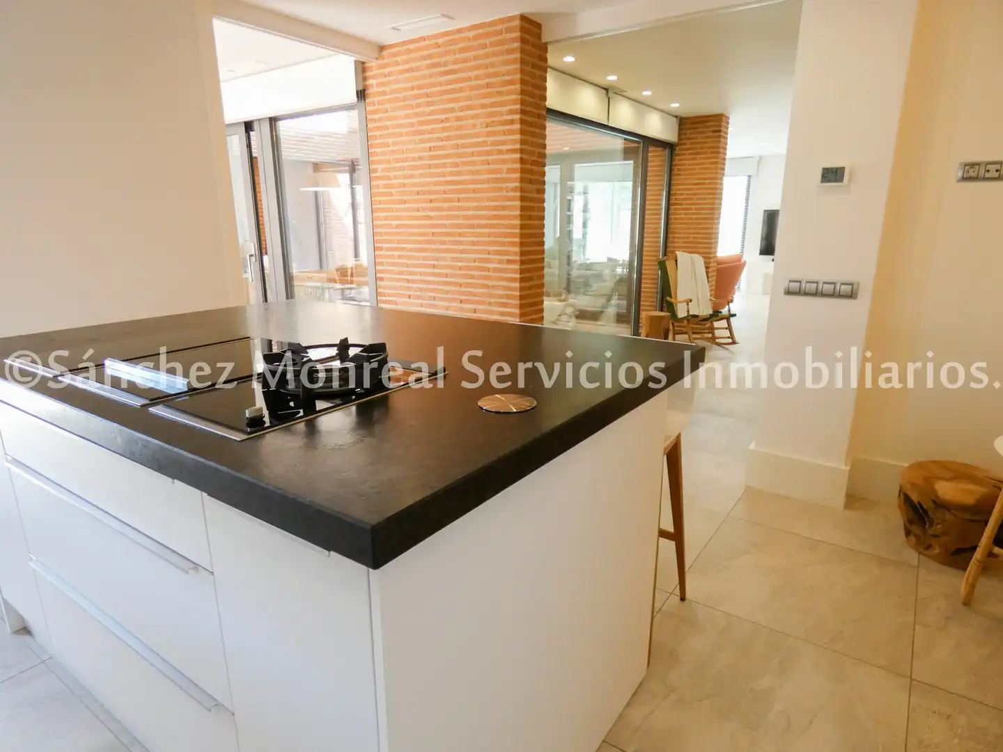 Cocina de Casa o chalet en venta en Alcázar de San Juan con Aire acondicionado, Calefacción y Jardín privado