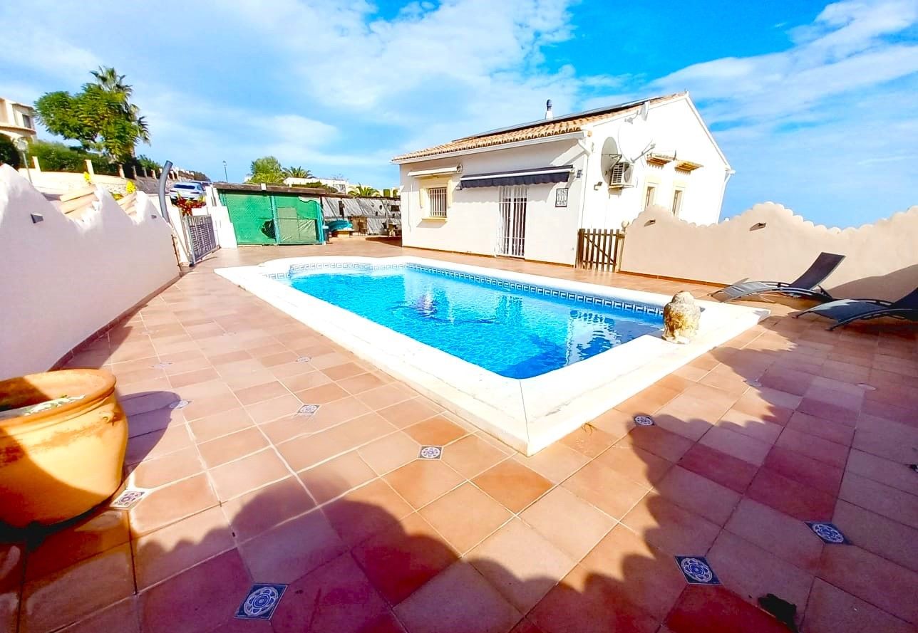Swimming pool of House or chalet for sale in El Ràfol d'Almúnia  with Air Conditioner, Heating and Private garden
