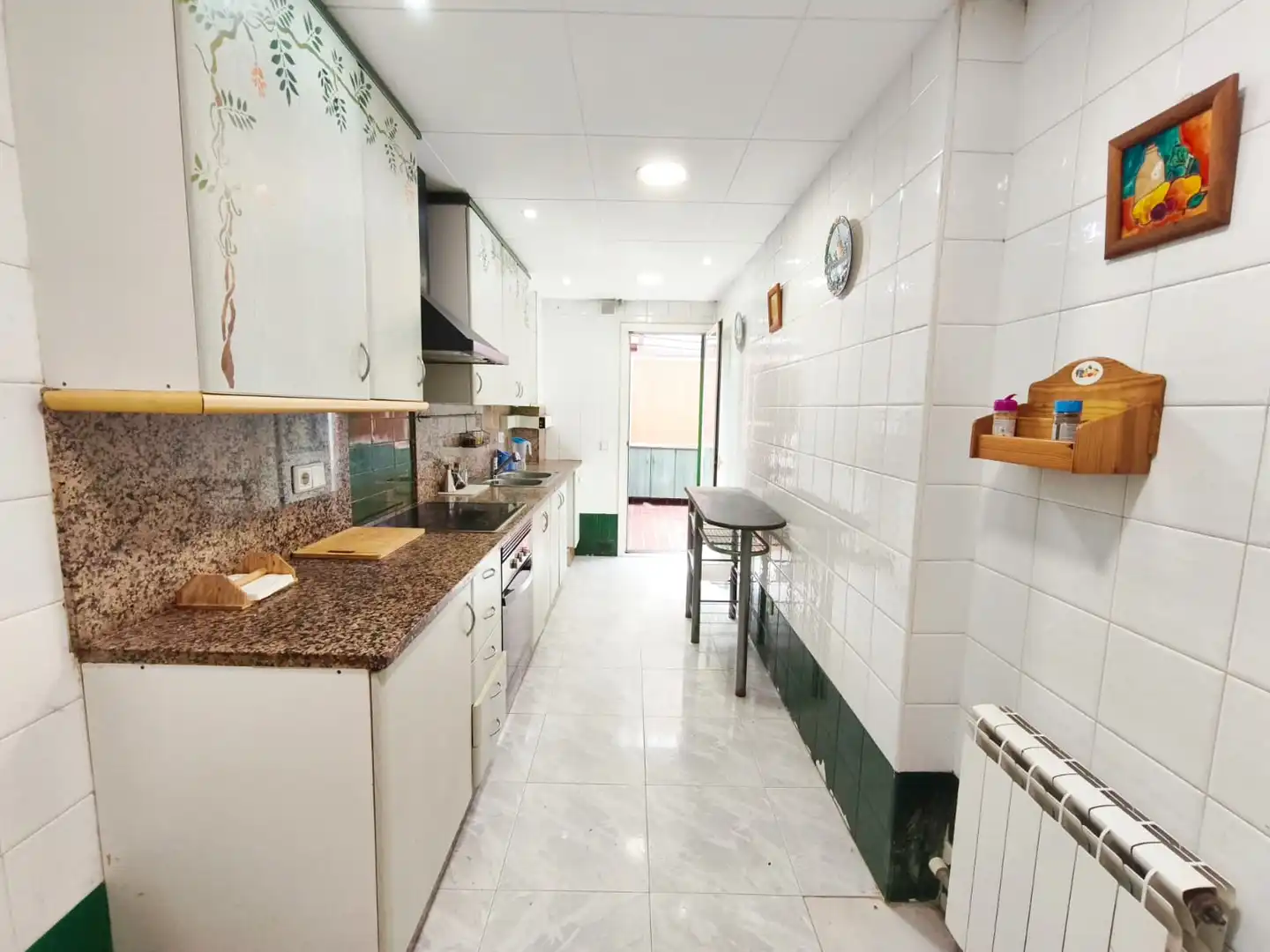Cocina de Piso en venta en Lloret de Mar con Calefacción, Jardín privado y Terraza