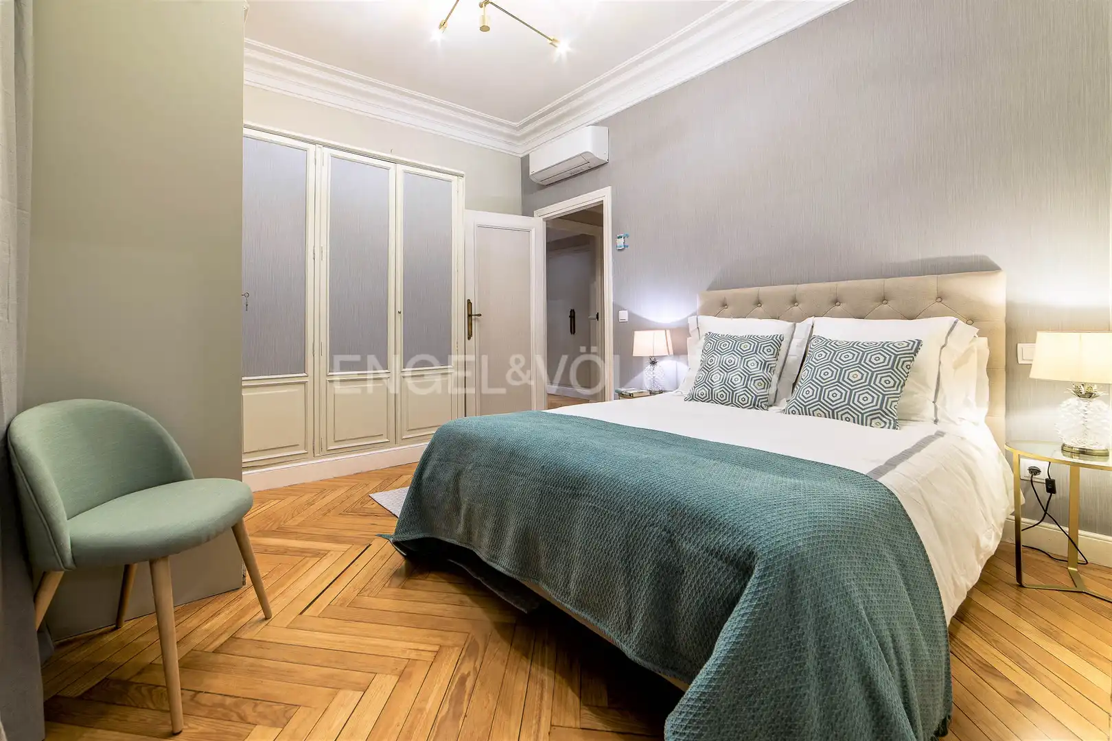 Habitación de Piso de alquiler en Madrid con Aire acondicionado, Calefacción y Parquet