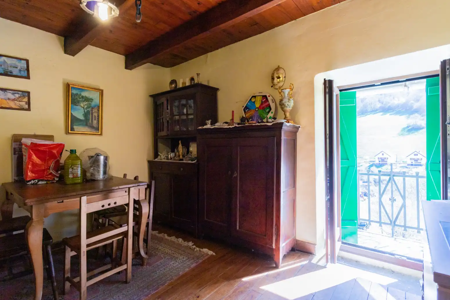 Comedor de Casa adosada en venta en Orbaitzeta con Calefacción, Jardín privado y Balcón