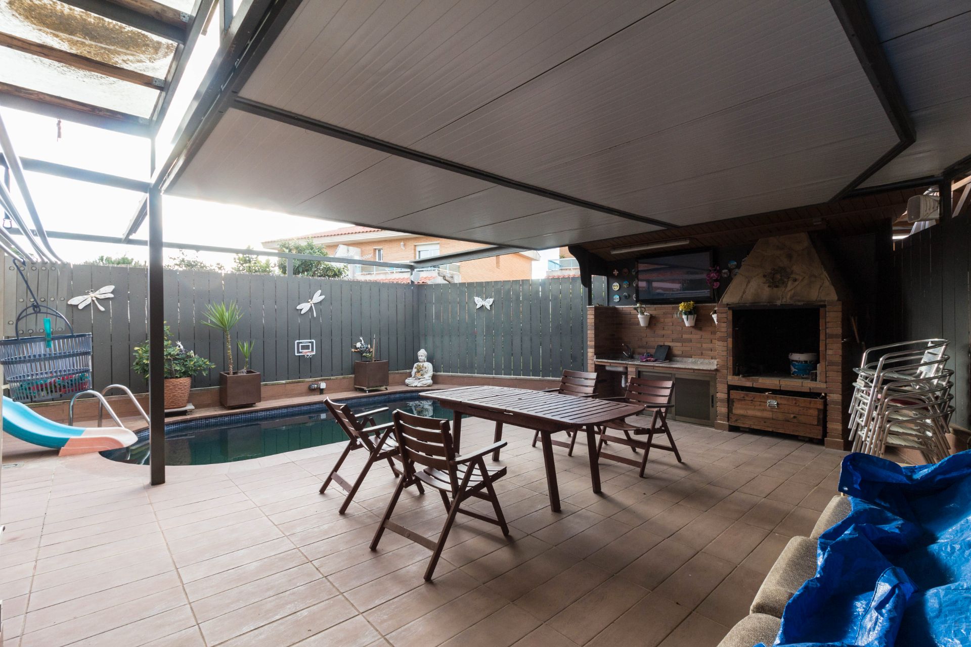 Terraza de Casa adosada en venta en Cambrils con Aire acondicionado, Calefacción y Jardín privado