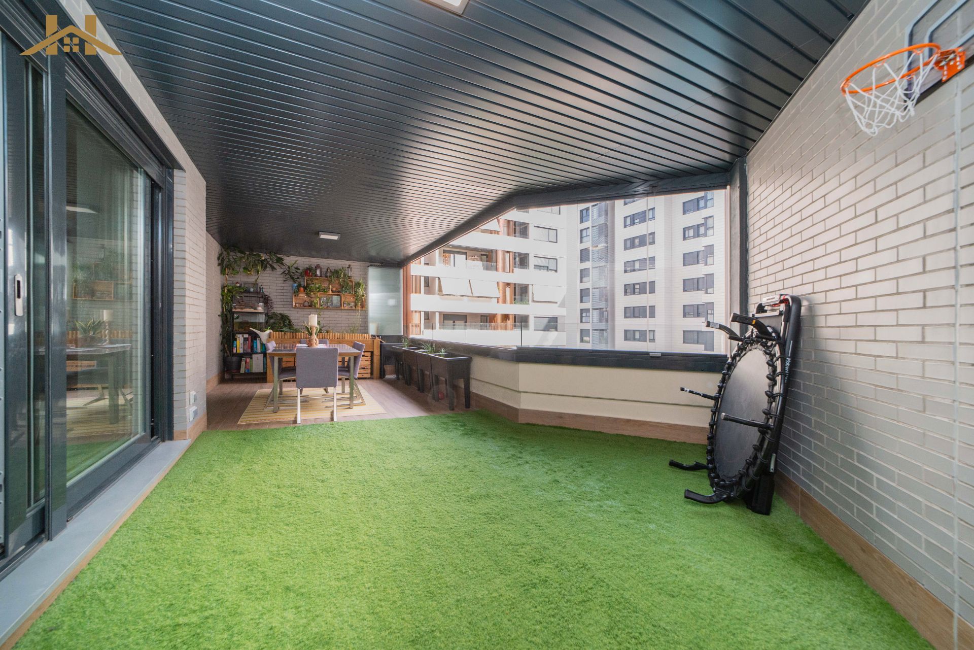 Terrace of Flat for sale in Tres Cantos  with Air Conditioner, Heating and Terrace