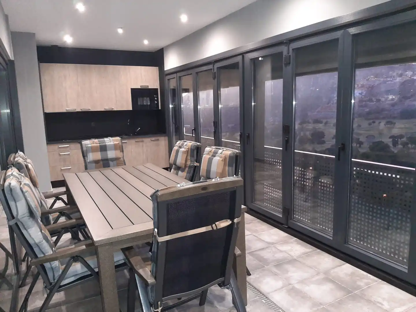 Terraza de Casa o chalet de alquiler en Vícar con Piscina