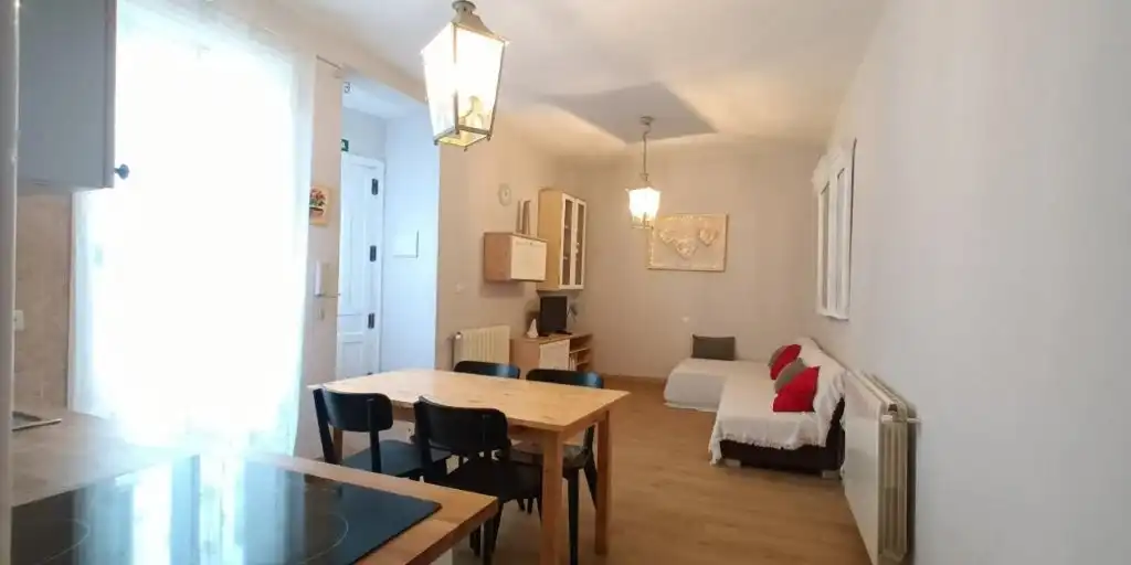 Sala de estar de Piso en venta en Madrid con Calefacción, Amueblado y Horno