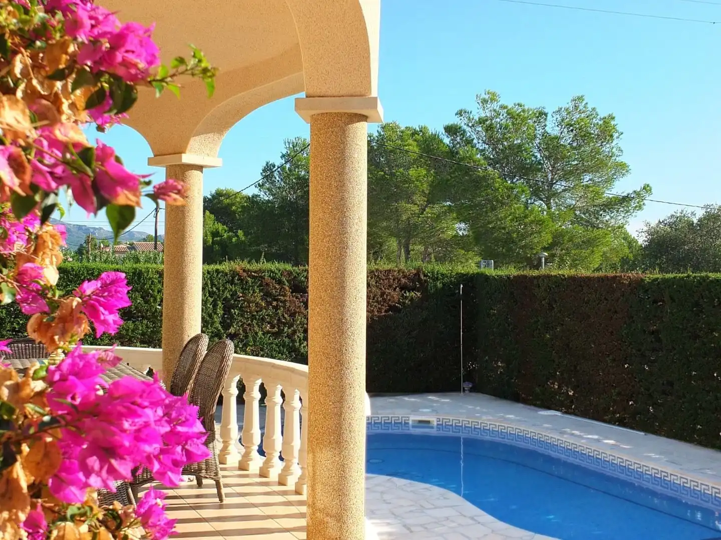 Piscina de Casa o xalet en venda en L'Ametlla de Mar  amb Aire condicionat, Terrassa i Piscina
