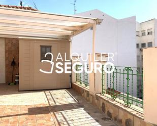 Exterior view of Attic to rent in  Madrid Capital  with Air Conditioner, Heating and Terrace