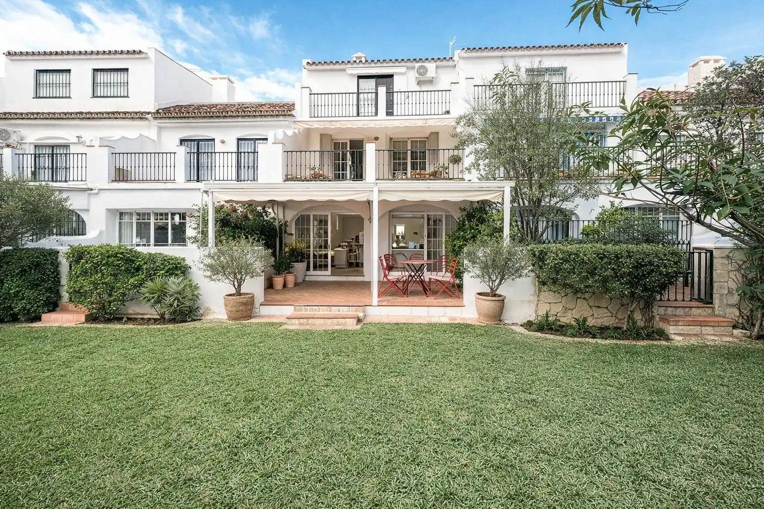 Jardí de Casa adosada en venda en Fuengirola amb Aire condicionat, Jardí privat i Terrassa