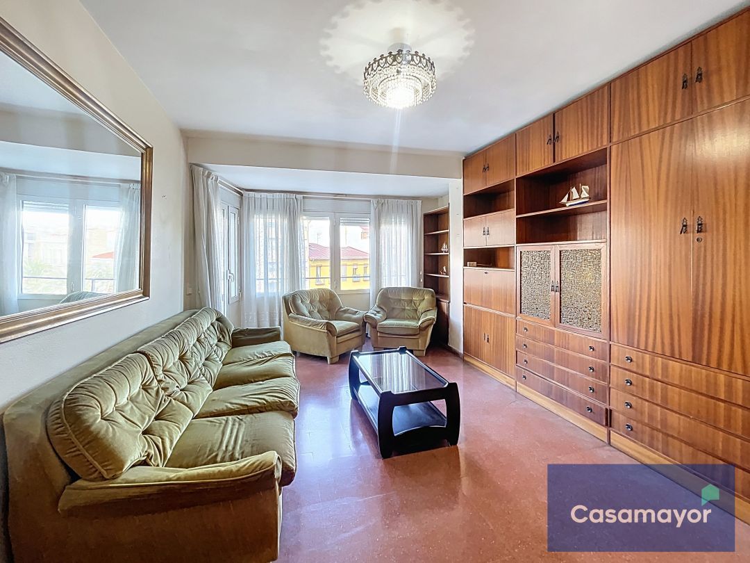 Living room of Flat for sale in Alicante / Alacant  with Air Conditioner, Heating and Terrace