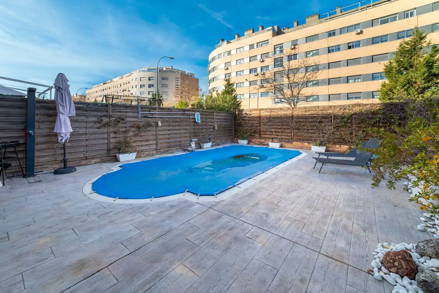 Piscina de Casa o xalet en venda en Valdemoro amb Aire condicionat, Calefacció i Jardí privat