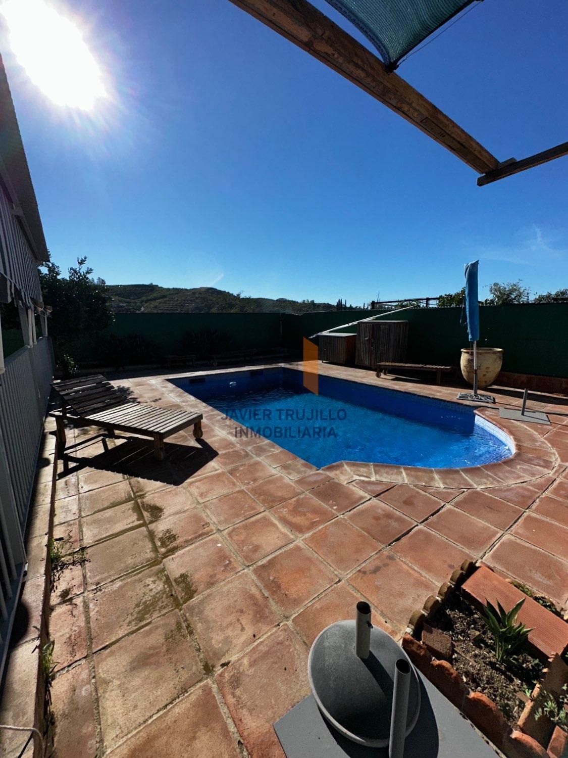 Swimming pool of Country house for sale in Vélez-Málaga  with Terrace, Storage room and Swimming Pool