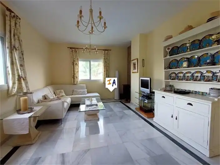 Sala de estar de Casa o chalet en venta en Herrera con Aire acondicionado, Terraza y Trastero