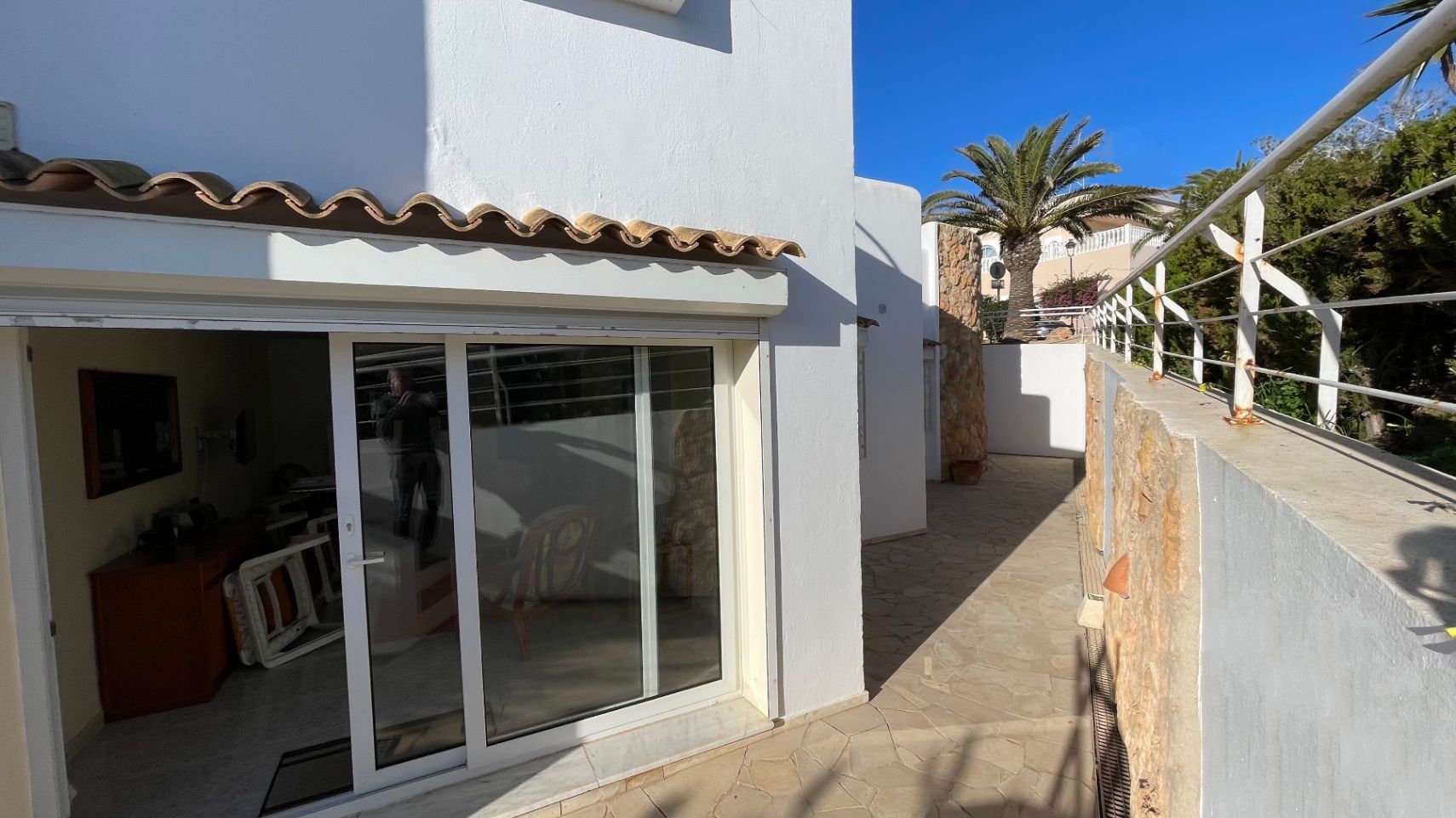 Exterior view of Apartment for sale in Santa Eulària des Riu  with Swimming Pool