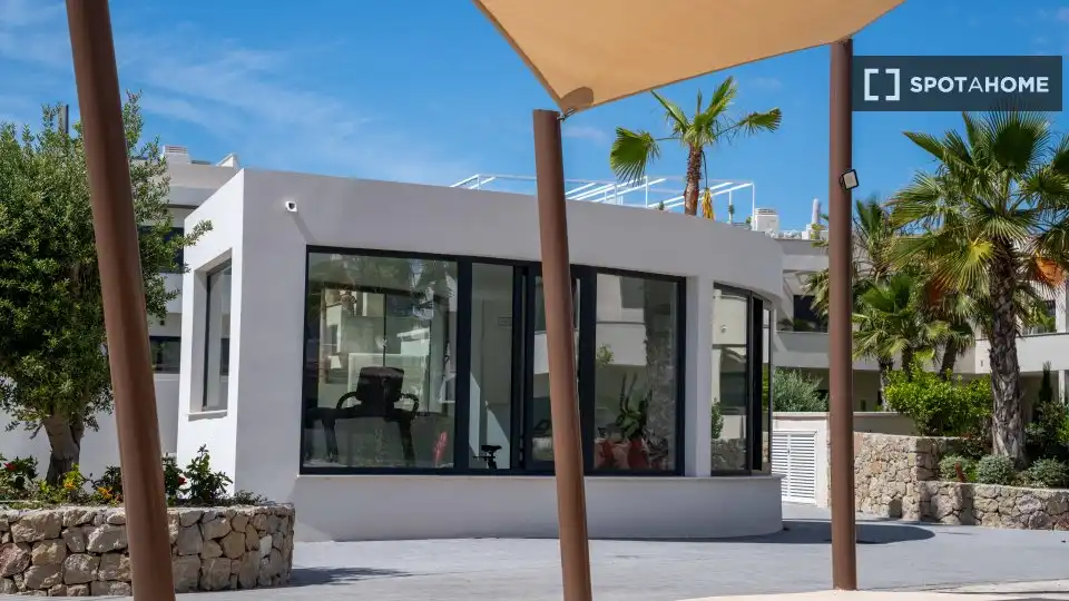 Vista exterior de Apartament per a compartir en Torrevieja amb Aire condicionat, Terrassa i Moblat